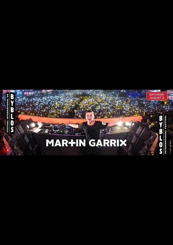 Martin Garrix at Byblos Festival